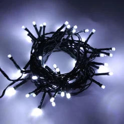 LED Lichterkette 5 m kaltweiss mit Blinkfunktion