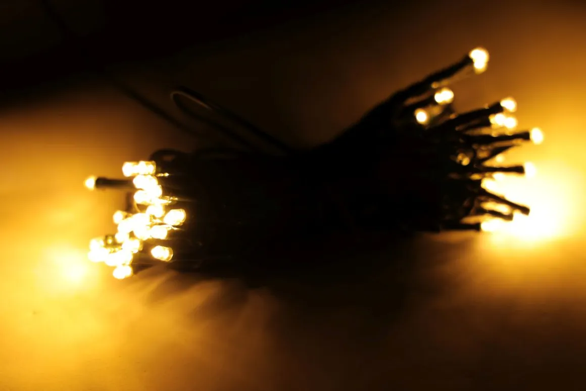 LED Lichterkette 45 m warmweiss