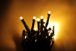LED Lichterkette 5 m warmweiss mit Blinkfunktion