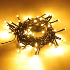 LED Lichterkette 5 m warmweiss mit Blinkfunktion