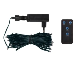 LED Lichterkette 5 m warmweiss mit Blinkfunktion