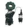 LED Lichterkette Netz für Weihnachtsbaum mit Ring 2 m