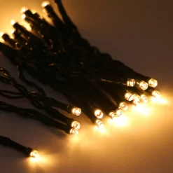 LED Lichterkette Netz für Weihnachtsbaum mit Ring 2 m