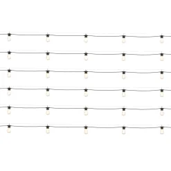 LED Lichterkette Outdoor mit 30 Glühbirnen 23 m