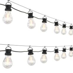 LED Lichterkette Outdoor mit 25 Glühbirnen 15 m