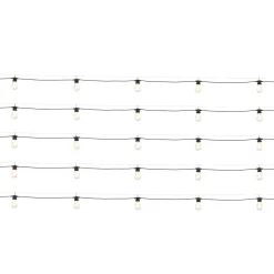 LED Lichterkette Outdoor mit 25 Glühbirnen 15 m