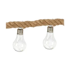 LED Lichterkette Seil mit 10 Glühbirnen