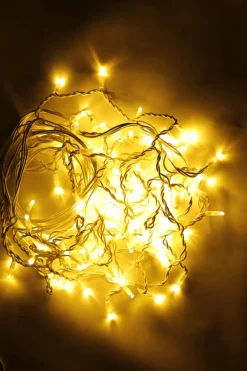 LED Lichtervorhang 120 LED's 5 m warmweiss