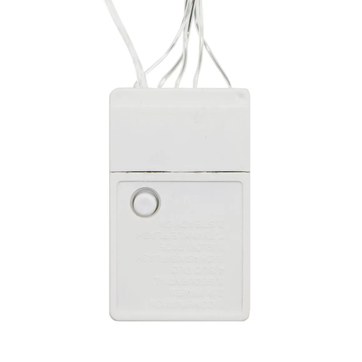 LED Lichtervorhang Schneeflocken 3.5 m warmweiss