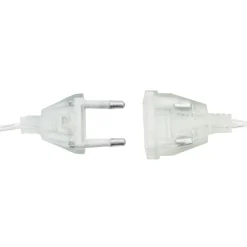 LED Lichtervorhang Schneeflocken 3.5 m warmweiss