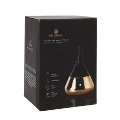 LED Luftbefeuchter Aroma 150 ml schwarz/gold
