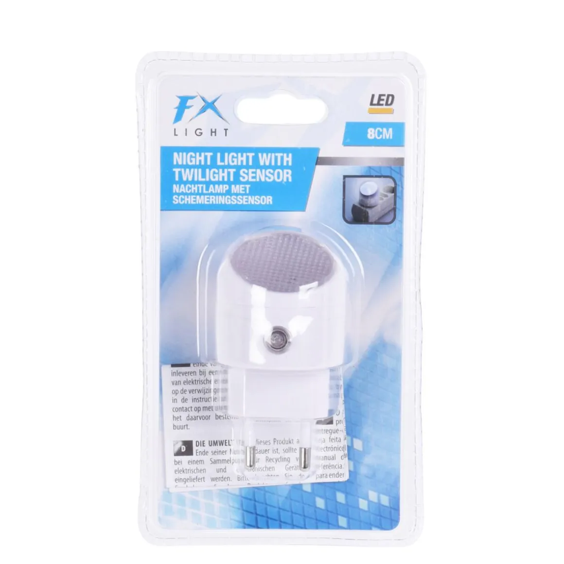 LED Nachtlicht mit Sensor weiss