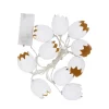 LED Osterdeko Lichterkette 175 cm warmweiss