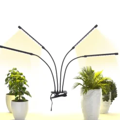 LED Pflanzenlampe 4-armig