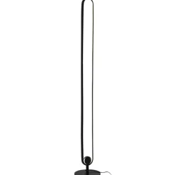 LED RGB Stehlampe LEANO schwarz