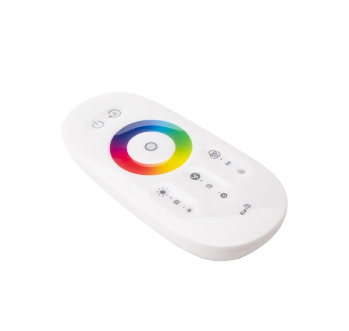 LED RGB Stehlampe LEANO weiss