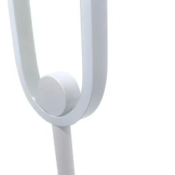 LED RGB Stehlampe LEANO weiss