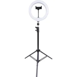 LED Ringlicht RGB mit Stativ