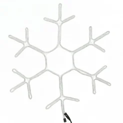LED Schneeflocke CRISTAL 69 cm