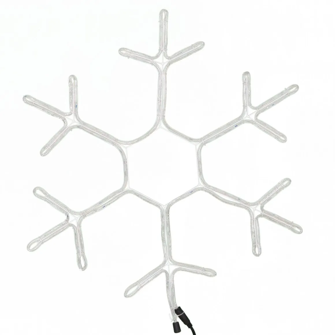 LED Schneeflocke CRISTAL 69 cm