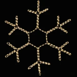 LED Schneeflocke CRISTAL 69 cm