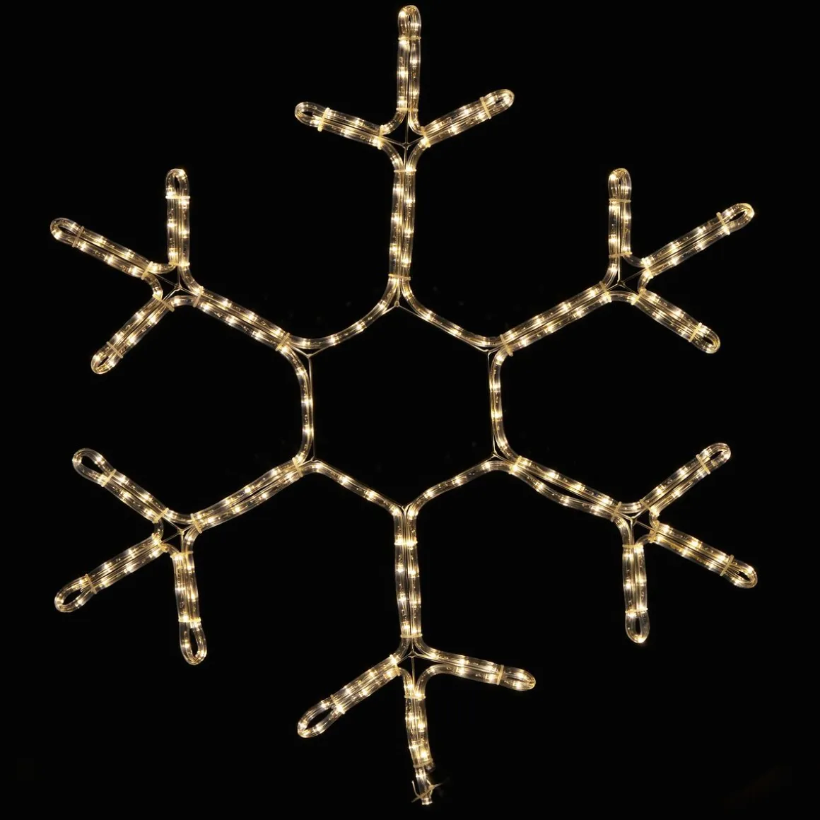 LED Schneeflocke CRISTAL 69 cm