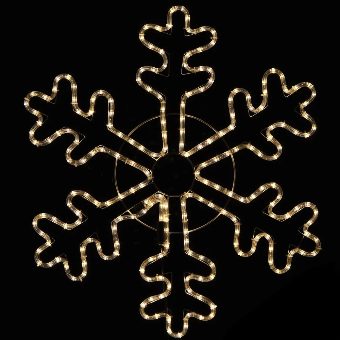 LED Schneeflocke FROSTY 70 cm