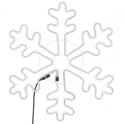 LED Schneeflocke FROSTY 70 cm