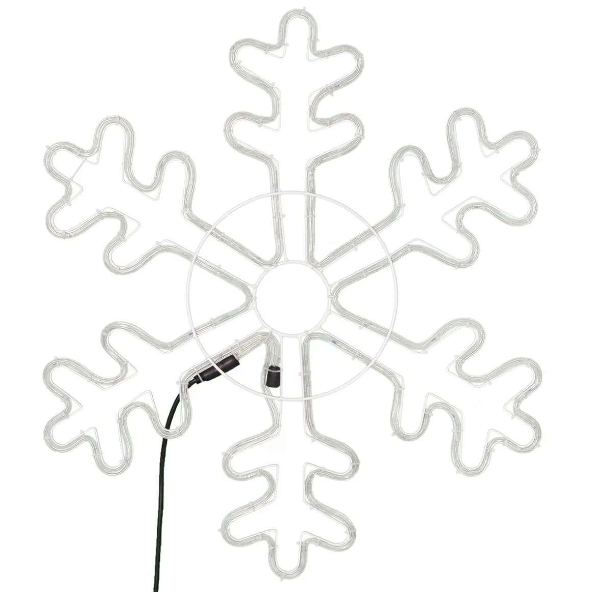 LED Schneeflocke FROSTY 70 cm