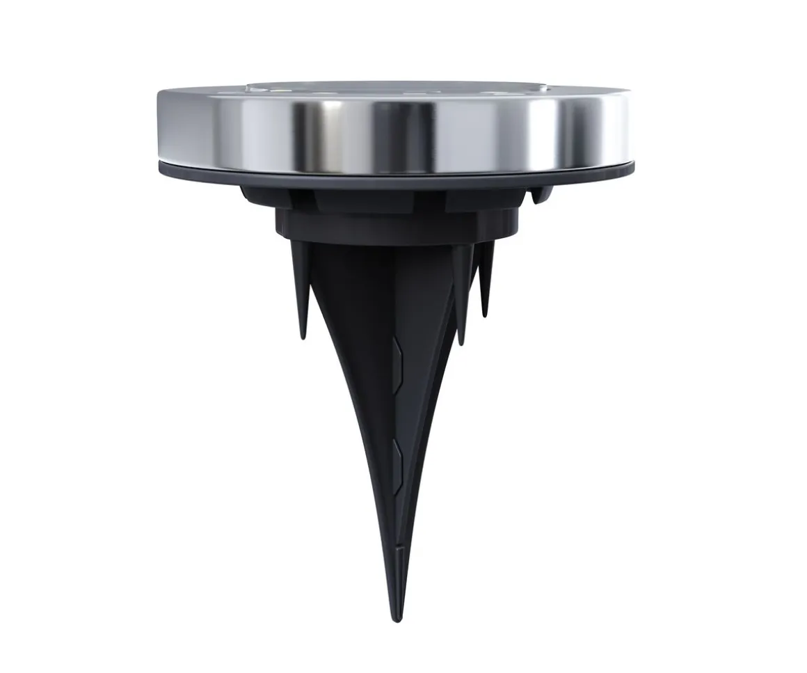 LED Solar Bodenleuchte 12 cm 8er Set