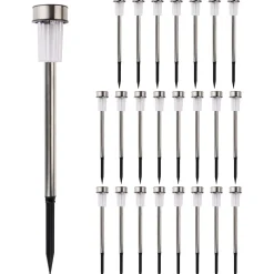 LED Solarlampe 36 cm 24er Set