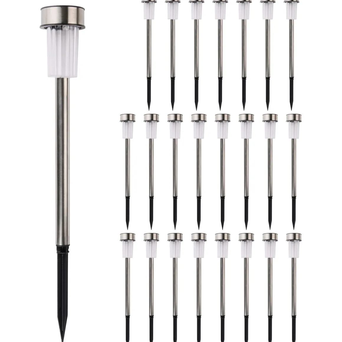 LED Solarlampe 36 cm 24er Set