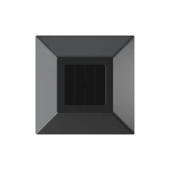 LED Solarlampe 38 cm 6er Set schwarz