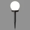 LED Solarlampe rund 10 cm 6er Set