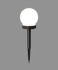 LED Solarlampe rund 10 cm 6er Set