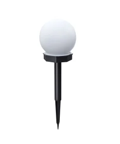 LED Solarlampe rund 10 cm 6er Set