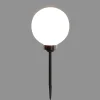 LED Solarlampe rund 20 cm 3er Set
