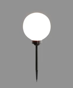LED Solarlampe rund 20 cm 3er Set