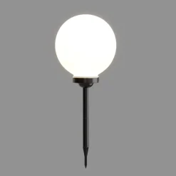 LED Solarlampe rund 25 cm 4er Set