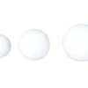 LED Solarlampe rund Set 3-teilig 20 / 25 / 30 cm