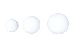 LED Solarlampe rund Set 3-teilig 20 / 25 / 30 cm