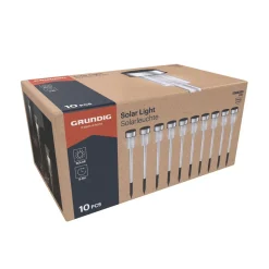 LED Solarlampe Set 10-teilig