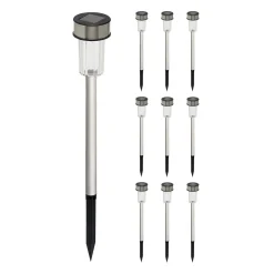 LED Solarlampe Set 10-teilig
