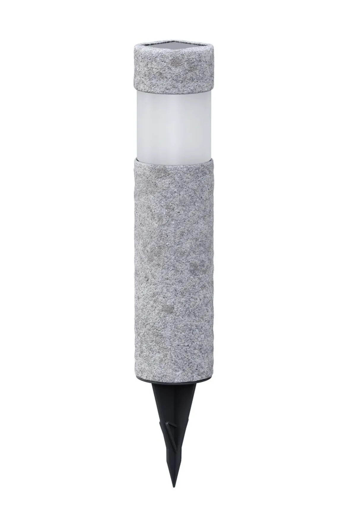 LED Solarlampe Steinoptik 38 cm 4er Set