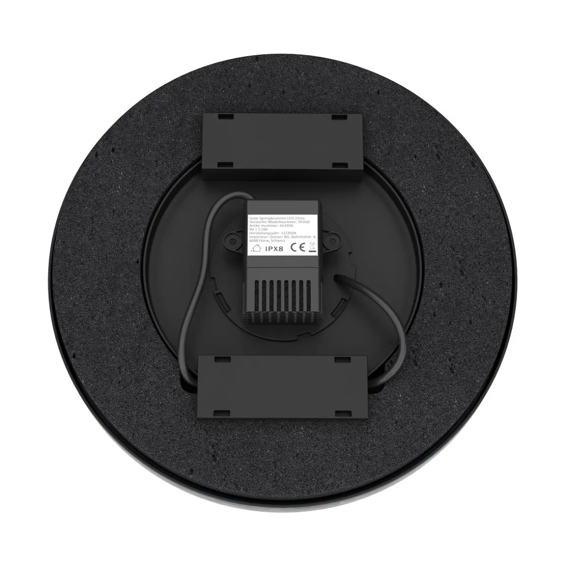 LED Solar Springbrunnen 22 cm