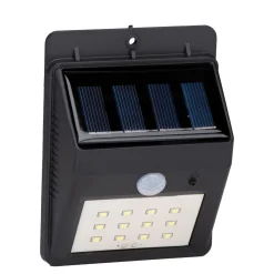 LED Solar Wandleuchte mit Bewegungsmelder