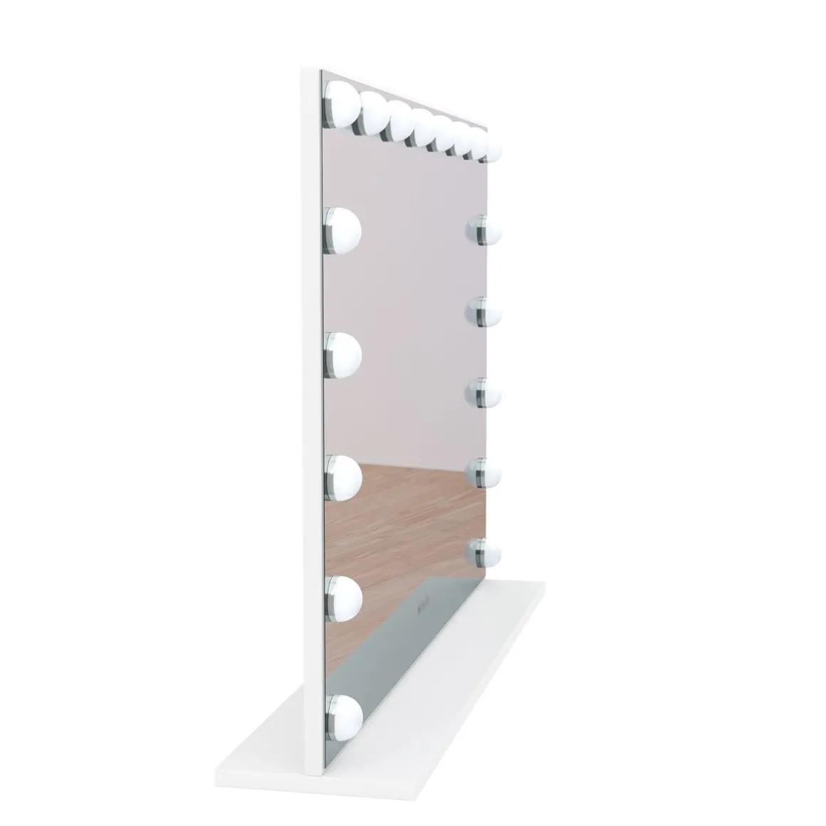 LED Spiegel EMMI 80 x 12 x 60 cm weiss
