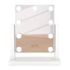 LED Spiegel MAELIN 29 x 6 x 36 cm weiss