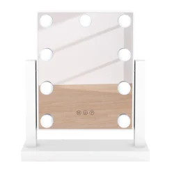 LED Spiegel MAELIN 29 x 6 x 36 cm weiss