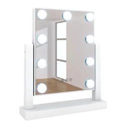 LED Spiegel MAELIN 29 x 6 x 36 cm weiss